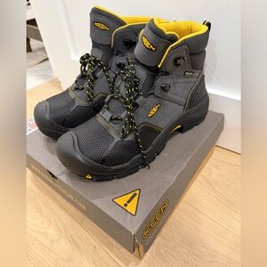 Keen Utility Men's Logandale Waterproof Steel Toe Work Boots